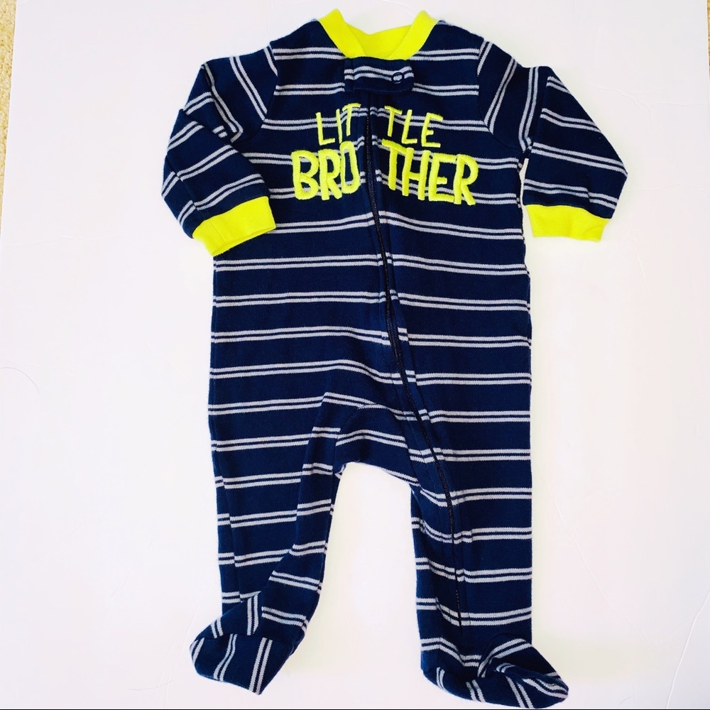 Carters 3 Months Little Brother Footies 10/$10